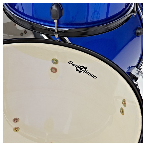 BDK-1 Full Size Starter Drum Kit by Gear4music, Blue