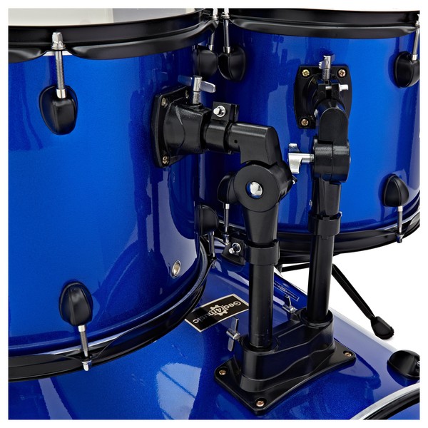 BDK-1 Full Size Starter Drum Kit by Gear4music, Blue