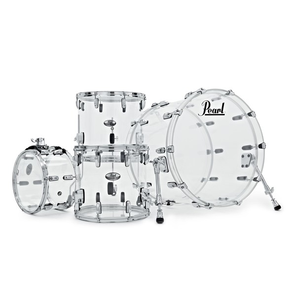 Pearl Crystal Beat 22'' 4pc Shell Pack, Ultra Clear