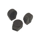 Gibraltar Large Round Rubber Feet, 3 Pack