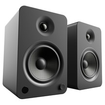 Kanto YU6 Powered Bookshelf Speakers, Matte Black - Nearly New