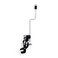 Gibraltar Jaw Mount Microphone Holder, 2-point Adjust
