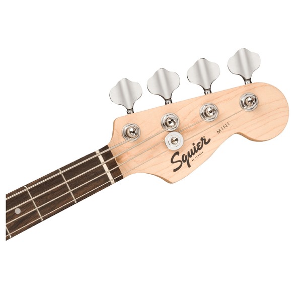 Squier Mini Precision Bass LRL, Black head