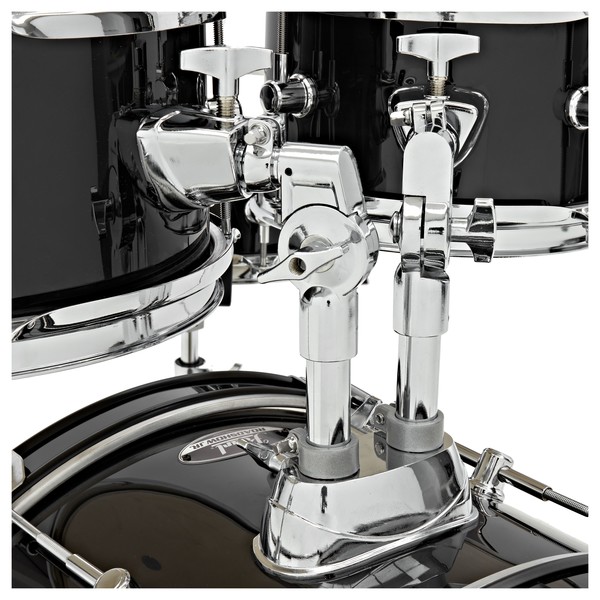 Pearl Roadshow Junior 5pc Complete Drum Kit, Jet Black