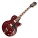 Epiphone Joe Pass EMPEROR-II PRO Hollow Body Guitar, Wine Red