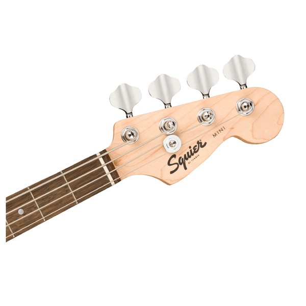 Squier Mini Precision Bass LRL, Black head