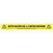 Adam Hall 1500mm German Social Distancing Tape, Tape Preview