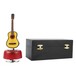 Agifty ''Moon River'' Guitar Music Box - With Guitar Box