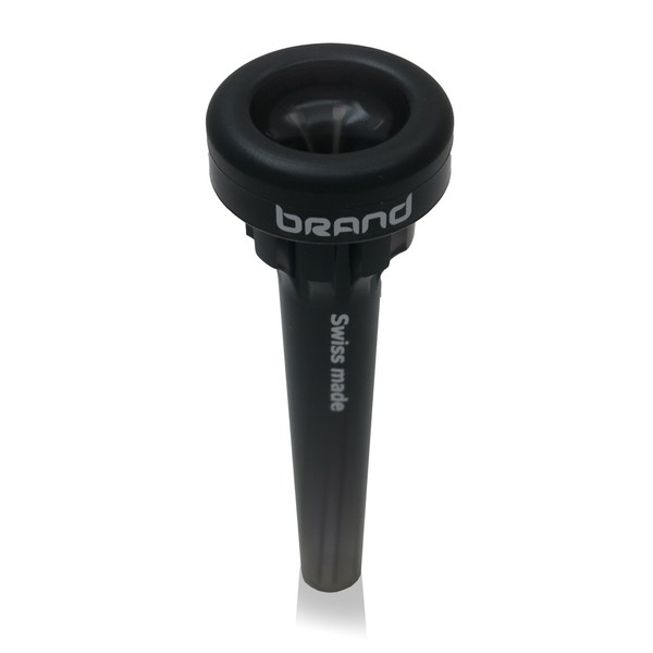 Brand TurboBlow Groove Trumpet Mouthpiece, Black