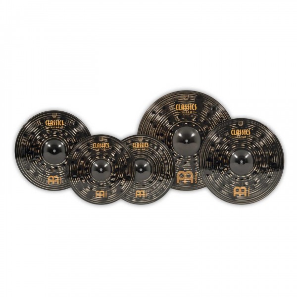 Meinl Classics Custom Dark Cymbal Box Set with Free 18'' Crash