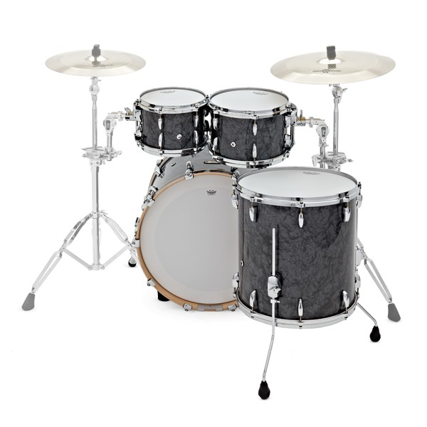 Pearl Masters Maple Gum MMG 22'' 4pc Shell Pack, Black Diamond Pearl