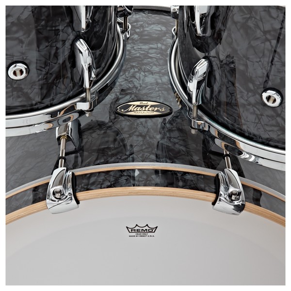 Pearl Masters Maple Gum MMG 22'' 4pc Shell Pack, Black Diamond Pearl