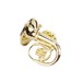 Agifty Mini Tuba Pin 