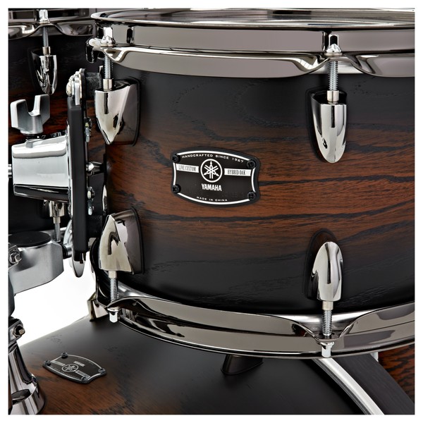 Yamaha Live Custom Hybrid Oak 22'' 4pc Shell Pack, Earth Sunburst