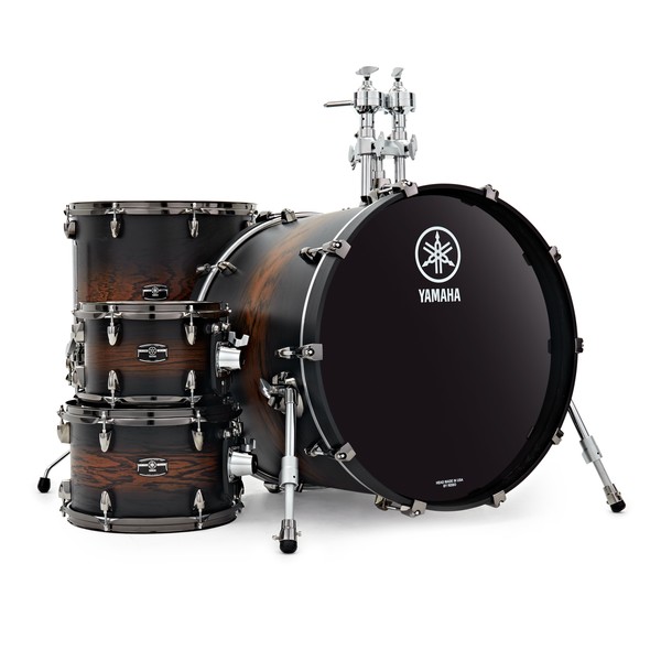 Yamaha Live Custom Hybrid Oak 22'' 4pc Shell Pack, Earth Sunburst