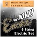 Encore E6 Electric Guitar Outfit, Sunburst - strings