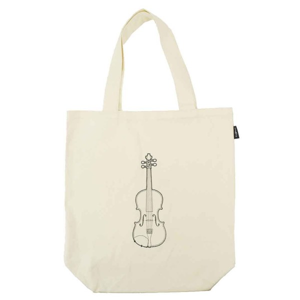 Agifty City Shopper, Violin, Black and Cream