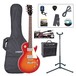 Encore E99 Electric Guitar Outfit, Cherry Sunburst - main