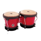 LP Aspire Wood Bongos, Red Wood