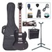 Encore E69 Electric Guitar Outfit, Black - main