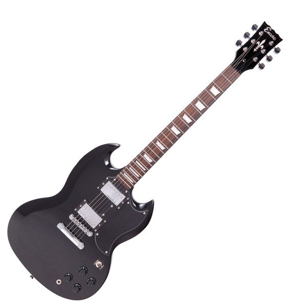Encore E69 Electric Guitar, Black - main