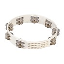 LP Aspire 10" Tambourine, White