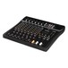 IMG Stageline MXR-80 8-channel analog mixer with MP3 & Bluetooth, Front Angled Left
