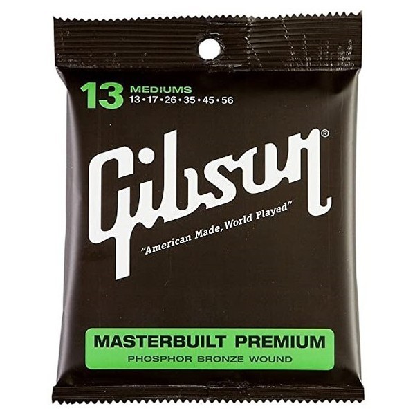 Gibson Masterbuilt Premium Phosphor Bronze, Medium 13-56 - main