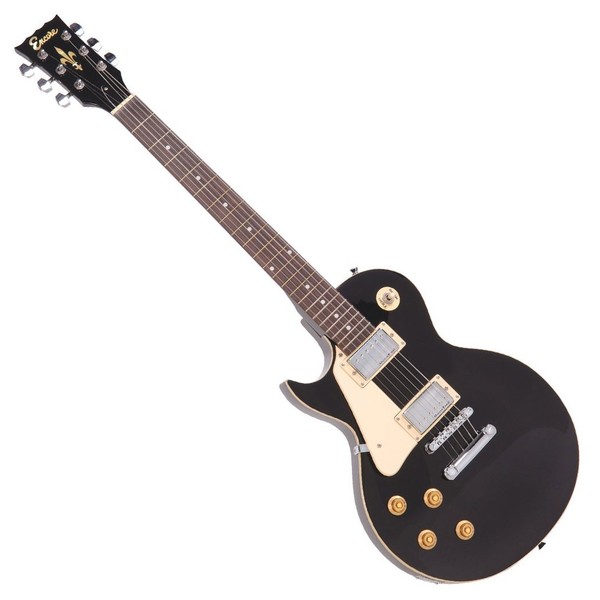 Encore E99 Left Hand Electric Guitar, Black - main