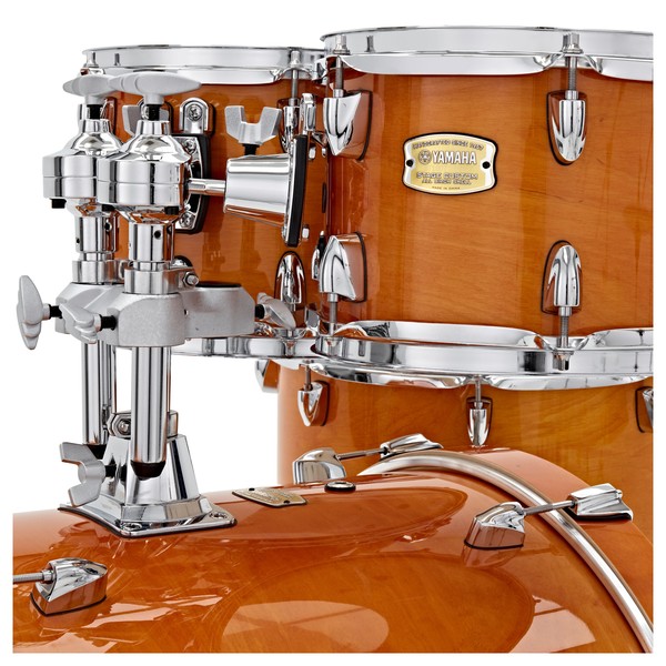 Yamaha Stage Custom 22" 5 Piece Shell Pack w/ Hardware, Honey Amber