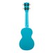 Mahalo Designer Ukulele, Snowflake Glacier Blue - back