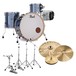 Pearl Session Studio Select 24'' Session Pack, Black Mirror Chrome