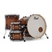 Pearl Session Studio Select 4pc 22'' Shell Pack, Gloss Barnwood Brown