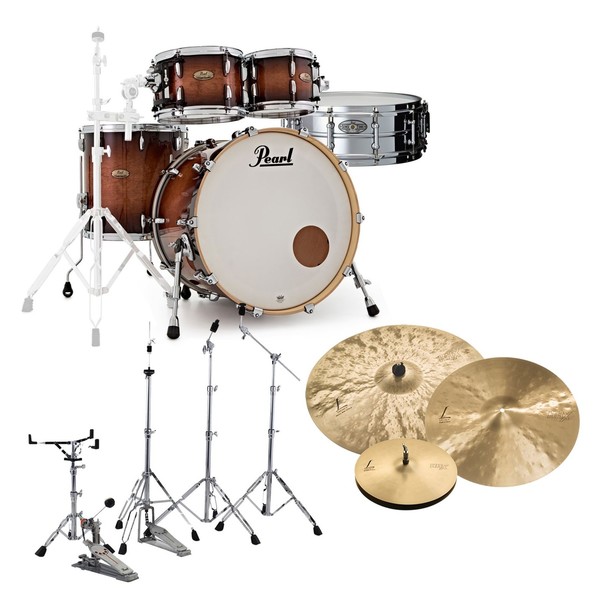 Pearl Session Studio Select 22'' Session Pack, Gloss Barnwood Brown