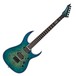 BC Rich Shredzilla Extreme HT, Cyan Blue Burl