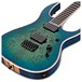 BC Rich Shredzilla Extreme HT, Cyan Blue Burl