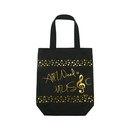 'All I Need is Music' Shopping Bag, Black