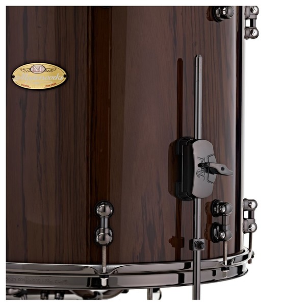 DISC Pearl Masterworks 22'' 8pc Shell Pack, Black Mist Over