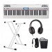 Roland Go:Piano Alexa with Stand, Headphones, and Pedal