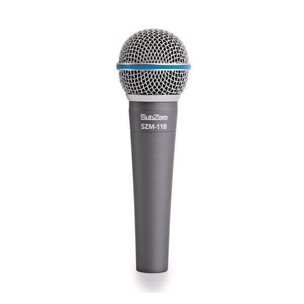 SubZero SZM-11 Beta Dynamic Vocal Microphone - Front View