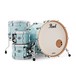 Pearl Masters MCT 22'' Professional Drum Kit, Ice Blue Oyster - Packed Down