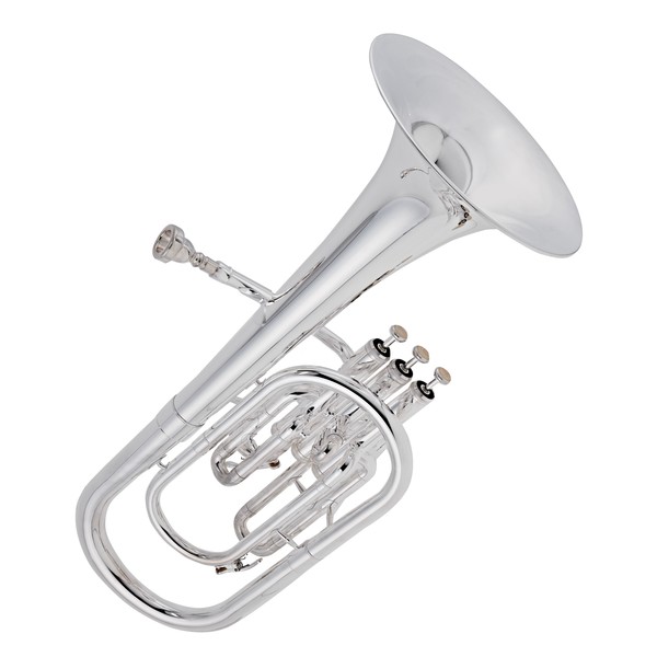 Elkhart 100THS Student Tenor Horn, Silver