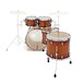 Pearl Masters MCT 22'' Professional Drum Kit, Almond Red Stripe