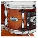 Pearl Masters MCT 22'' Professional Drum Kit, Almond Red Stripe -Toms