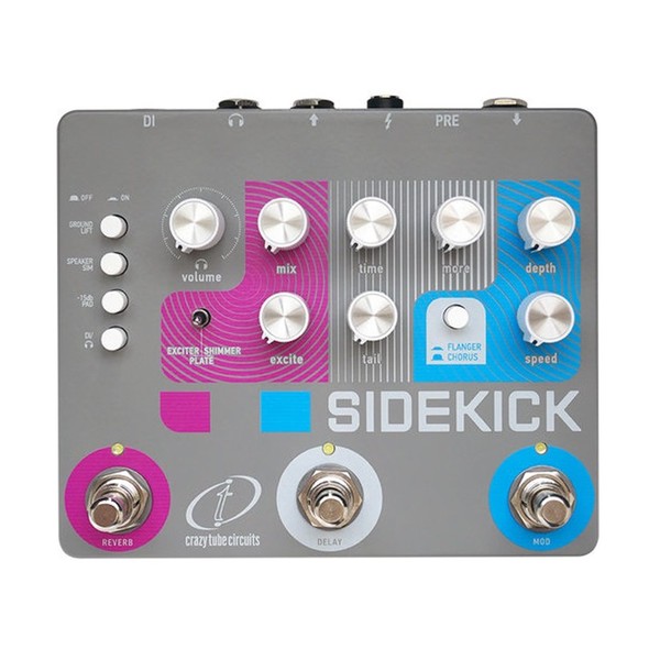 Crazy Tube Circuits Sidekick - Front View