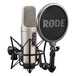 Rode NT2-A Studio Solution Pack - Microphone Mounted with Pop Filter