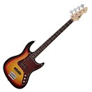 LA II Basgitaar van Gear4music, Sunburst