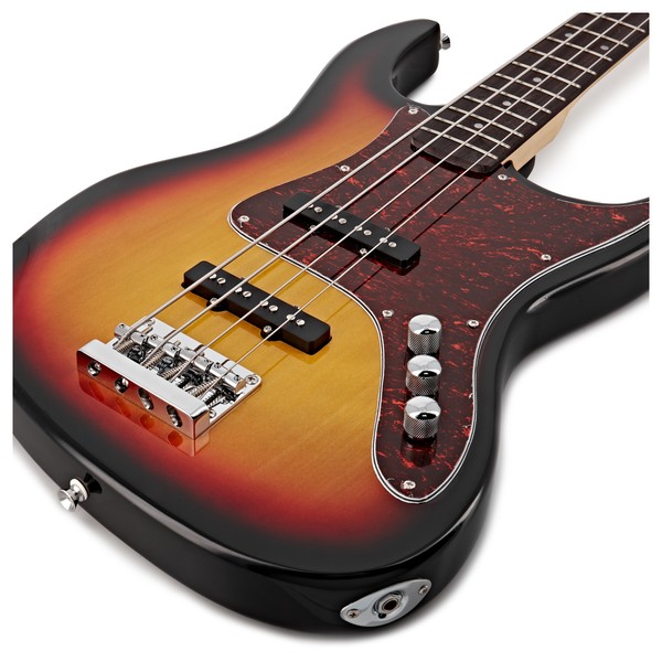LA II Bass Guitar by Gear4music, Sunburst