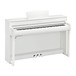 Yamaha CLP 735 Digital Piano, Satin White