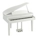 Yamaha CLP 765 Piano de Cauda Digital, Branco Polido